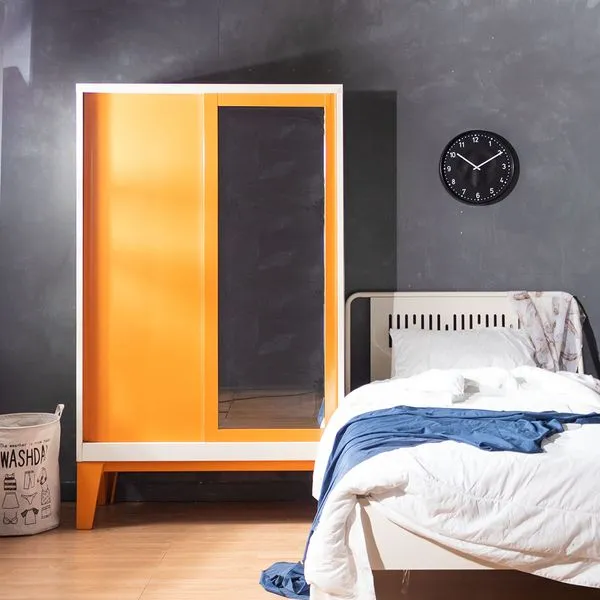 Brim Sliding 1mirror wardrobe-high legs