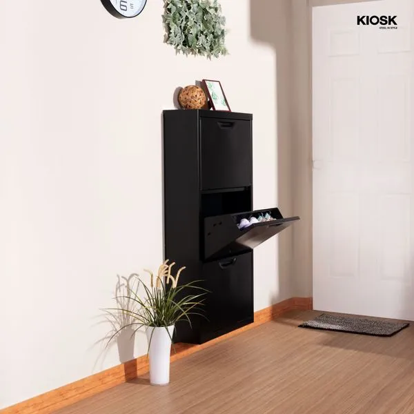 Shoe cabinet -3 swing doors