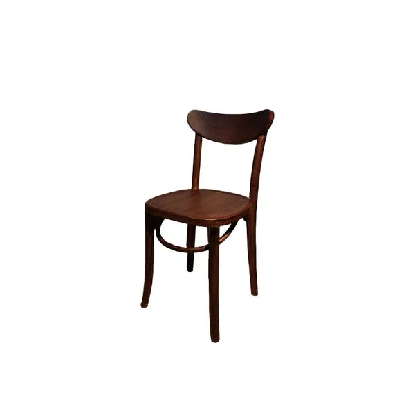 Kursi Kayu Nordic - Warna Kayu Jati
