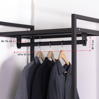 WC-070 Closet အတွက် အ၀တ်ချိတ်တန်း-3