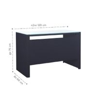 តុមានកញ្ចក់ពីលើ 120cm-4