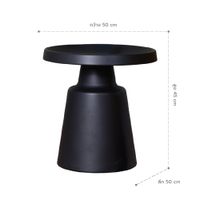 LUMO Coffee Table Diameter 50 cmx H45 cm-3