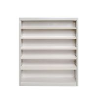 MAX Steel Shoe Cabinet - 6 Tiers, Adjustable Shelves-3