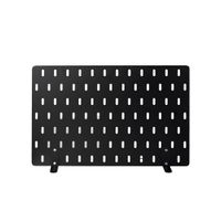 DIY Pegboard เหล็กเจาะรู พร้อมขาตั้ง L ถอดได้ แถมตะขอ 3 ชิ้น-4