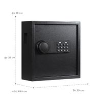 key safe with digital code system for 45 keys-4