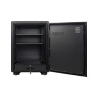 Fireproof safe with fingerprint and digital code system 150kg.-2