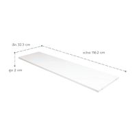 ធ្នើសំរាប់ទូ 4ft-2