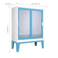 Lemari Pakaian Pintu Geser - Ropa -7