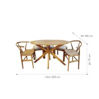 Dining/Living room Table set - Oval set-1