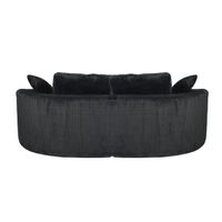 โซฟา Love Seat 2 ที่นั่ง กำมะหยี่หรู ฟองน้ำหนาแน่นสูง (30 Density)-5
