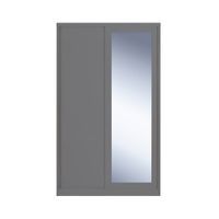 Lemari Pakaian Pintu Geser (1 Cermin) - BRIM-3