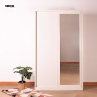 Lemari Pakaian Pintu Geser (1 Cermin) - BRIM