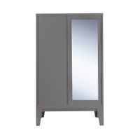 Brim Sliding 1mirror wardrobe-high legs-4