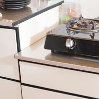 Gas stove kitchen cabinet-2