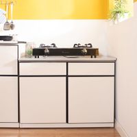 Gas stove kitchen cabinet-1