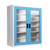 Shoe cabinet -Glass door in 40.7 cm depth-3