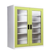 Shoe cabinet -Glass door in 40.7 cm depth-5