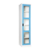 High cabinet -open glass door with 40.7 cm. depth-2