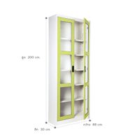 High cabinet - Open glass door-11