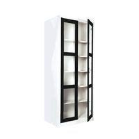 High cabinet - Open glass door, 40cm depth-5