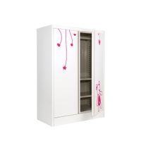  Children's wardrobe Open door with pattern-5