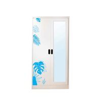 Open door-capsule handle mirror wardrobe-Monsterla graphic-5