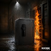 KIOSK SA-2096LBT Biometric Fire & Waterproof Safe-1