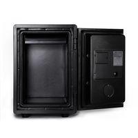 Fireproof safe with fingerprint  and digital code system,  46kg.- Vertical-9