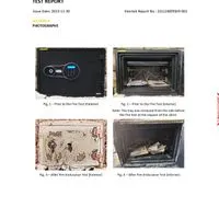 Fireproof safe with fingerprint  and digital code system,  46kg. -Horizontal-17