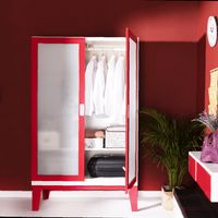 Open Glass door Wardrobe-2