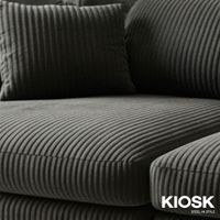 โซฟา Love Seat 2 ที่นั่ง กำมะหยี่หรู ฟองน้ำหนาแน่นสูง (30 Density)-8