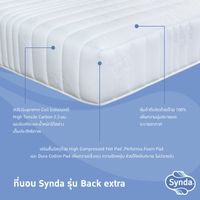 Kasur berukuran 3,5ft dengan merek Synda - Back Extra-4